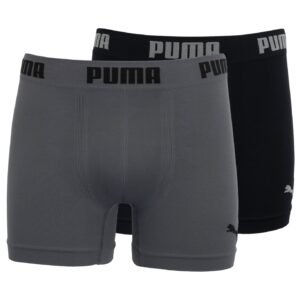Kit de Cuecas Boxer sem Costura Puma com 2 Unidades