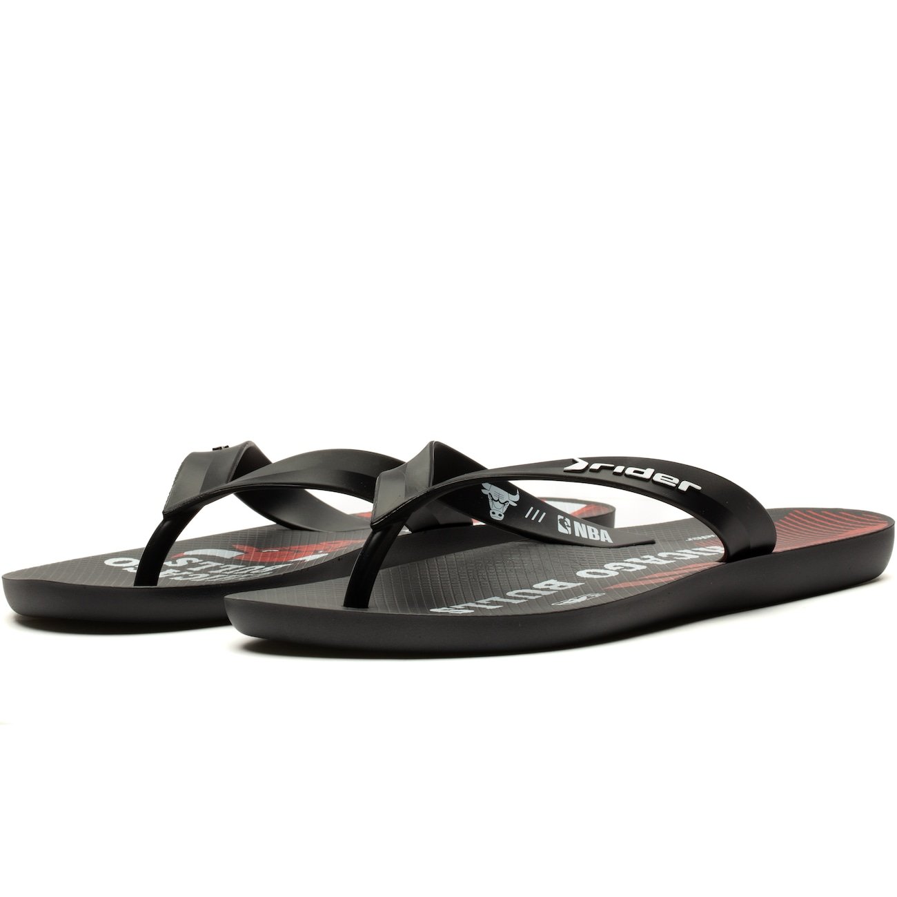 Chinelo Grendene Rider NBA Chicago Bulls Feel Dedo